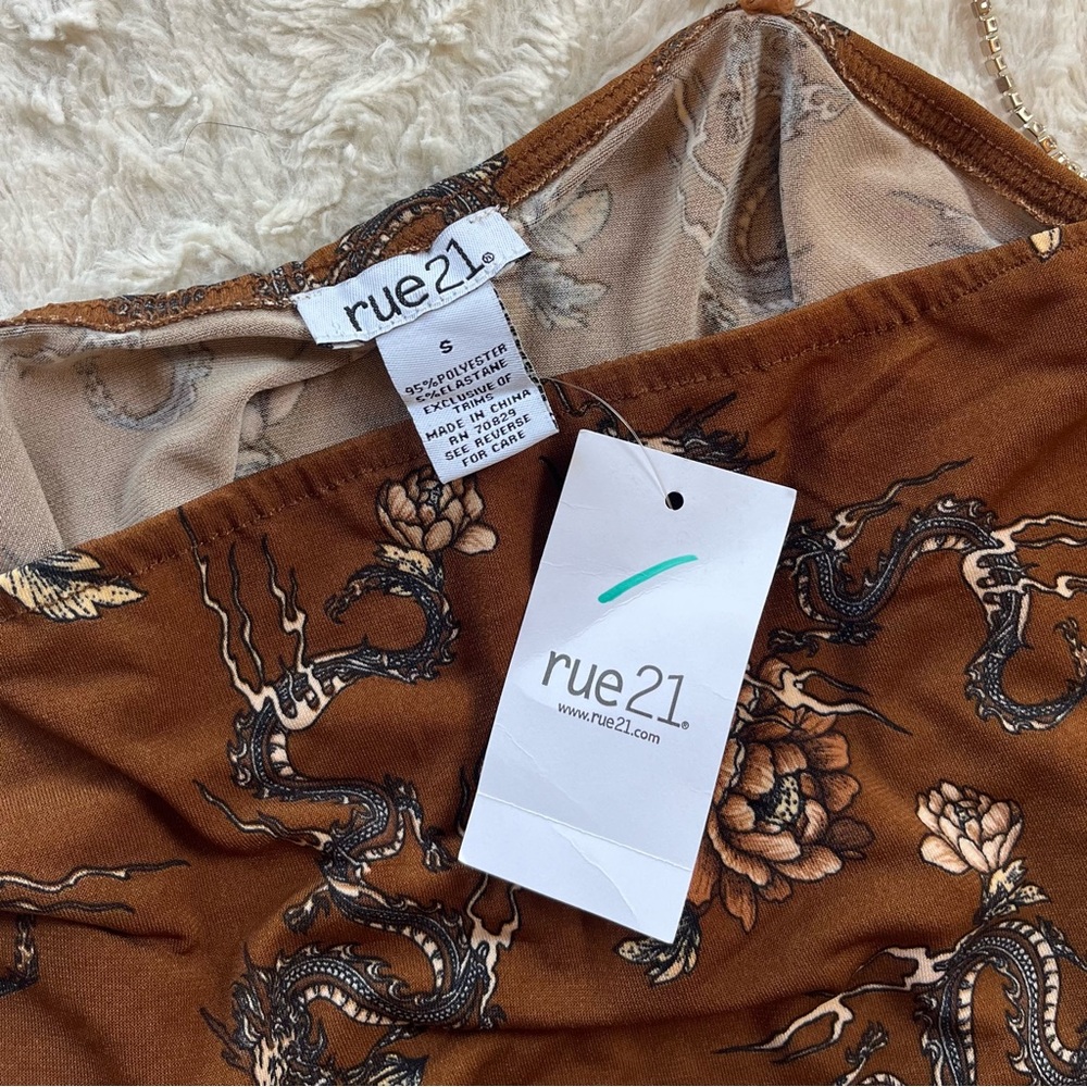Rue21 Rhinestone Strap Crop Top - Picture 4 of 6